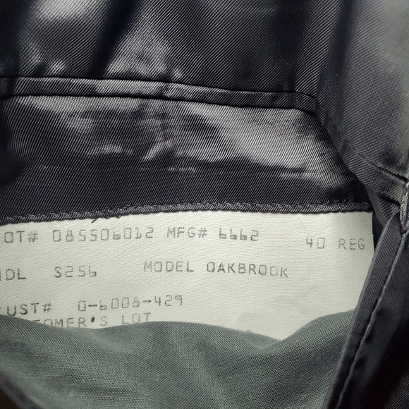 Vintage Hickey Freeman 40R Men's Camel Hair Gingham Check Suit Jacket Blazer - Picture 10 of 12